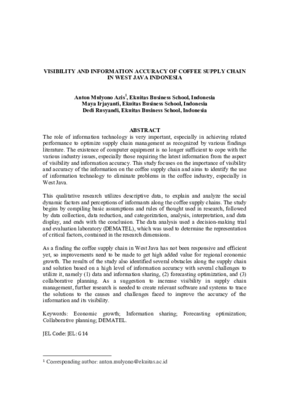 Visibility and Information Accuracy