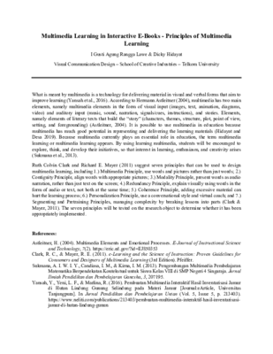 Multimedia Learning in Interactive E-Books - Principles of Multimedia Learning.pdf